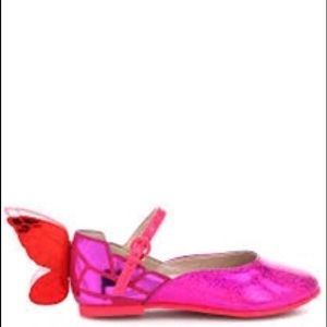 Sophia Webster mini leather ballet flat in box 5 girls comfortab…